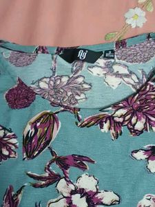 Floral Puff Sleeve Top