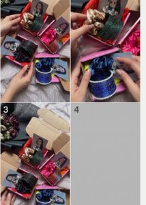 Ethnic Bangle &amp; Scrunchie Gift Box
