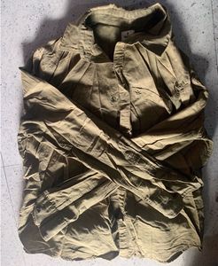 Men's Casual Khaki Shirt