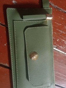 Chic Green Card Holder Wallet