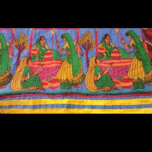 Vibrant Folk Art kurta