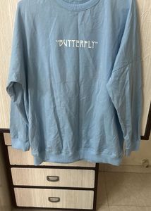 Light Blue "Butterfly" Sweatshirt