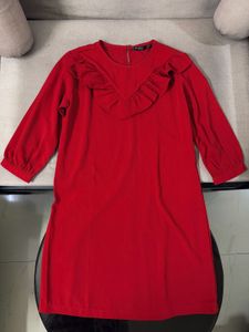 Price drop! Van Heusen ❣️Red Ruffled Dress