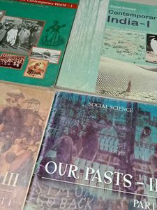 Class 8 &amp; 9 NCERT Books Set - 6 Textbooks