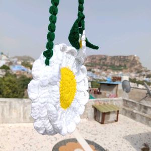 Crochet Daisy Flower sling bag 🌻🧶🎁