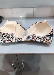 Women's Cotton Blend Printed Non-Padded Everyday B