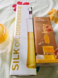 Set Of 2 Oil Dispensers w/ Silicone Brush
