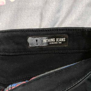 Men’s Black Regular Fit Denim Jeans