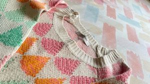 Cable Knit Crew Neck Sweater