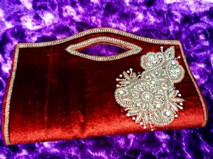 Bridal Red Clutch