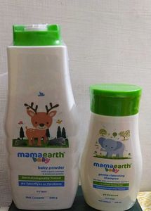Mamaearth Baby Powder & Shampoo