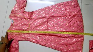 Peach Kurta Set for 4-5 yr old girl