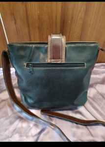 Stylish Dark Green Crossbody Bag