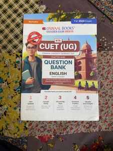 Oswaal Books CUET (UG) English Question Bank