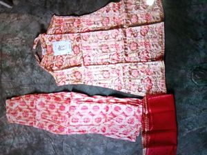 Adorable Floral Print Kurta Set with Dupatta