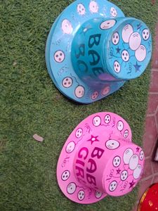 Baby Reveal Hats - Girl & Boy 10 pc