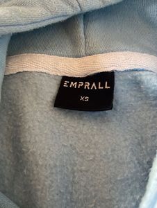 Sky Blue Drop Shoulder Hoodie