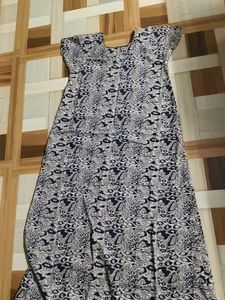 Elegant Printed Maxi Dress