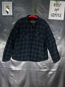 Men's Plaid Flannel Lined Jacket