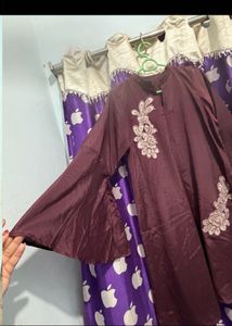 Maroon coord set with Elegant Embellishments