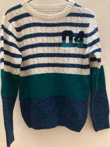5-6 Year Boys Sweater From Pink And Blue Brand