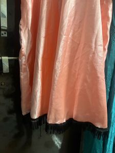 Pink Fringe Dress