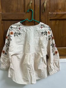 Embroidered Boho Blouse