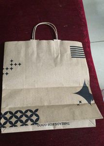 2 Stylish Brown Paper Gift Bag