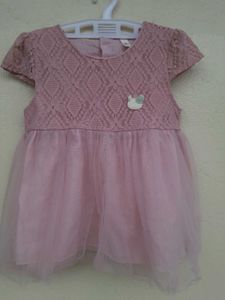 Cute Pink Baby Girl Dress
