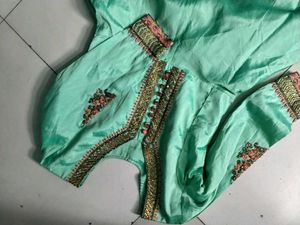 Elegant Sea Green  Gown