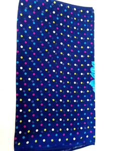 chiffon saree blue