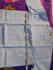 Khadio Blue Kurta