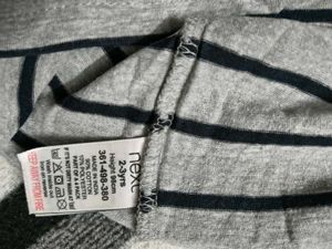 Grey Striped Outfit for 2 to 3 years old