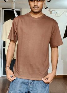 Soil Brown Oversized T-Shirt
