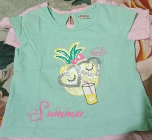 Girls T-Shirt Set - Summer Fun
