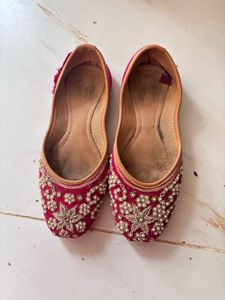 Embellished Juttis - Set of 3 Pairs