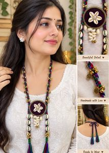 Boho Shell &amp; Bell Necklace