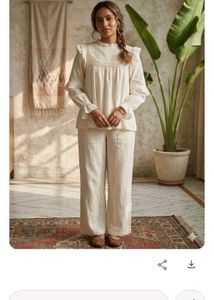 Remain Korea Cream Boho top