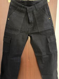 Stylish Black Cargo Pants