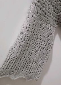 Chic Crochet Knit Sweater