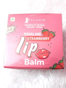 Pilgrim Squalane Lip Balm (Strawberry) for women &
