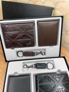Prada Wallet &amp; Keychain Set