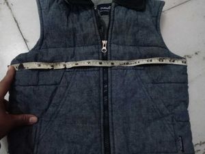 Denim Half Jacket Suitable For Both 👦 And 👧