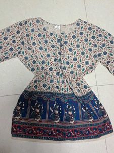 Bohemian Printed short Kurti
