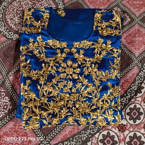 Anarkali Gown (Blue)