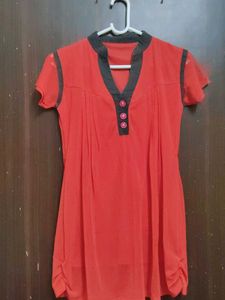 Stylish Red Kurta for Women