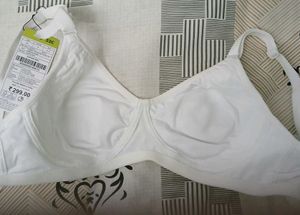 White Cotton bra - NEW WITH TAG