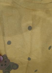 Yellow Woolen Top