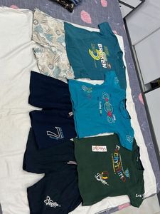 Boys' Graphic Tee &amp; Shorts Set of 3