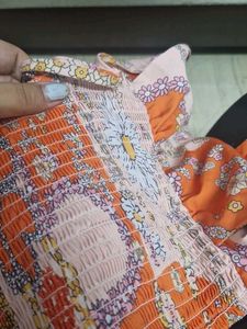 With Tag Floral Print Cami Top